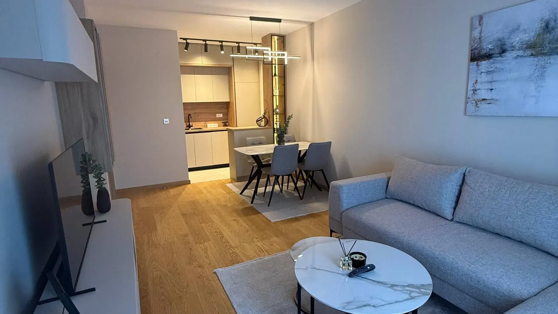 Rent, one bedroom apartment, 46m², City Kvart, Podgorica