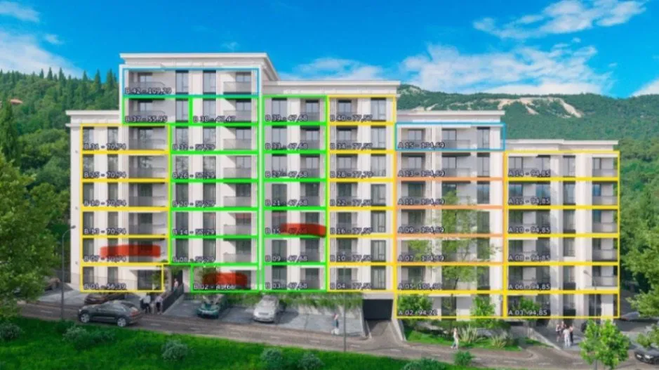 Sale, one bedroom apartment, 28m², Bečići, Budva