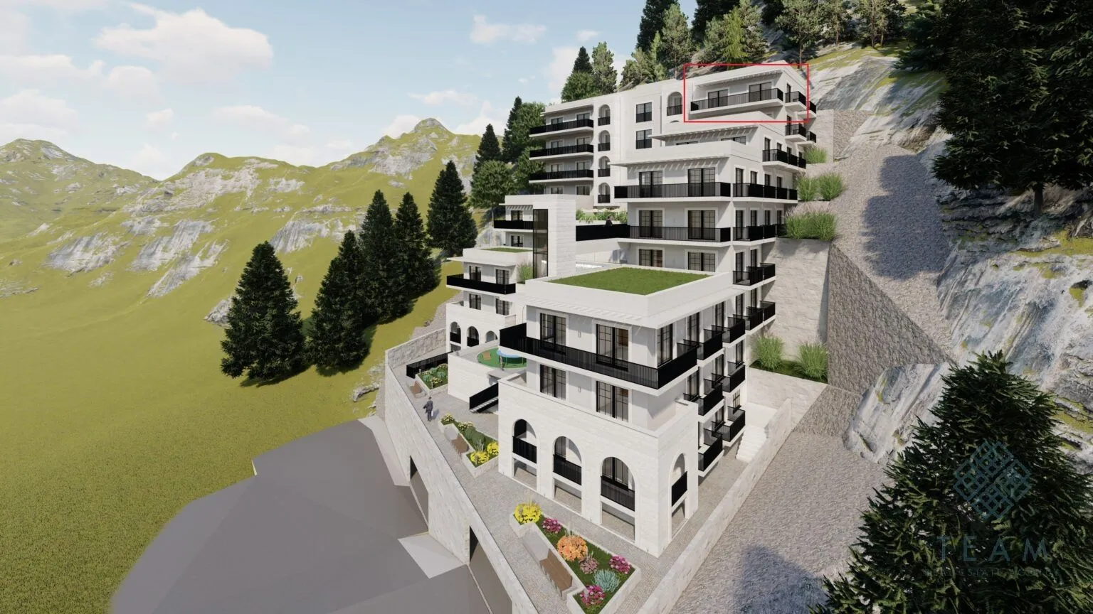 Sale, one bedroom apartment, 54m², Dubovica, Budva