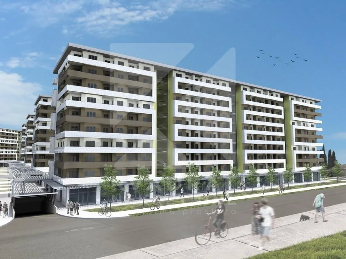 Rent, one bedroom apartment, 47m², Central Point, Podgorica