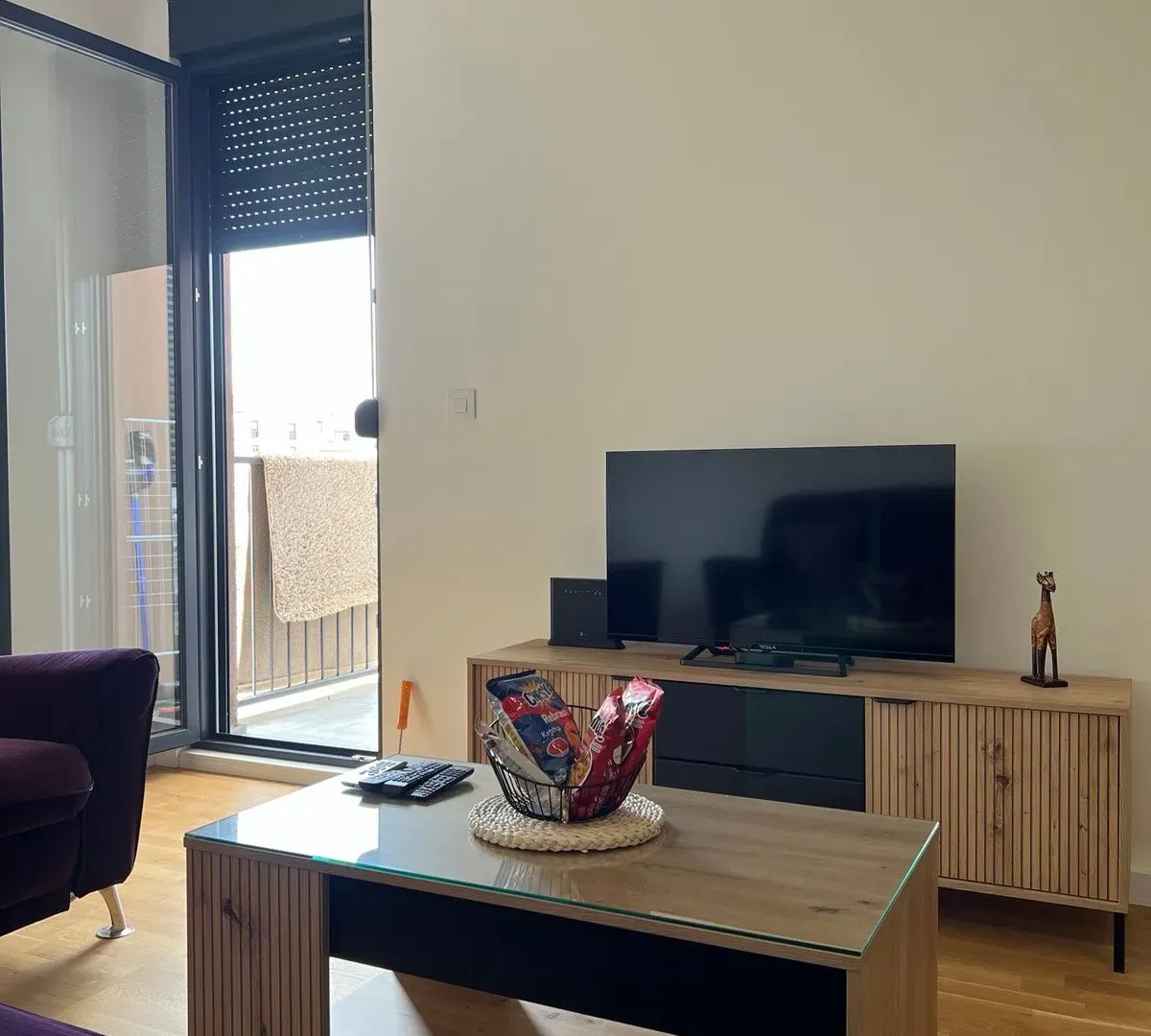 Rent, one bedroom apartment, 45m², Zabjelo, Podgorica