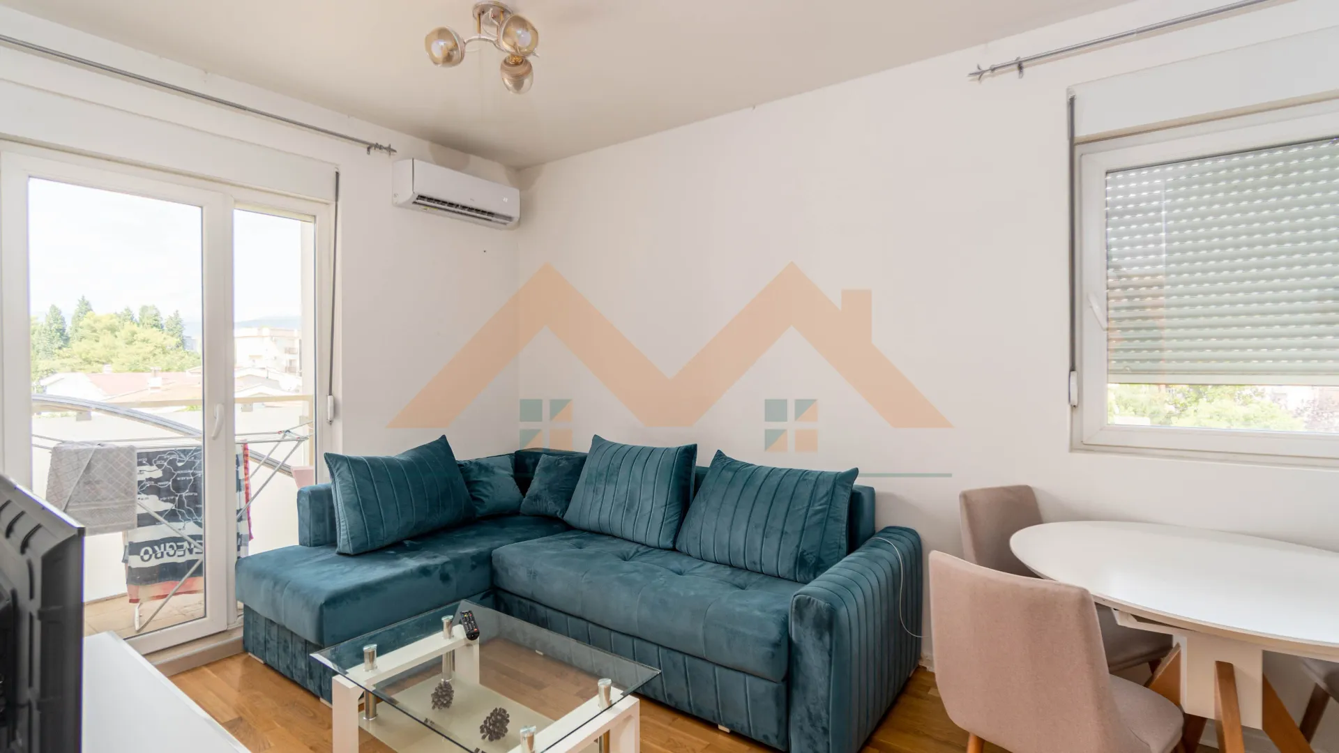 Rent, one bedroom apartment, 33m², Zabjelo, Podgorica