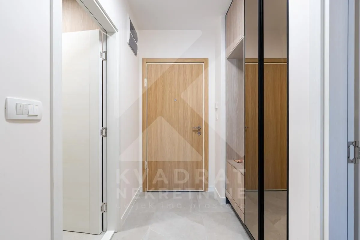 Rent, one bedroom apartment, 47m², Central Point, Podgorica