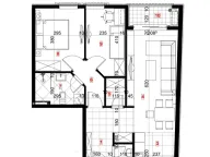 Rent, two bedroom apartment, 67m², Dalmatinska ulica, Podgorica - image 8