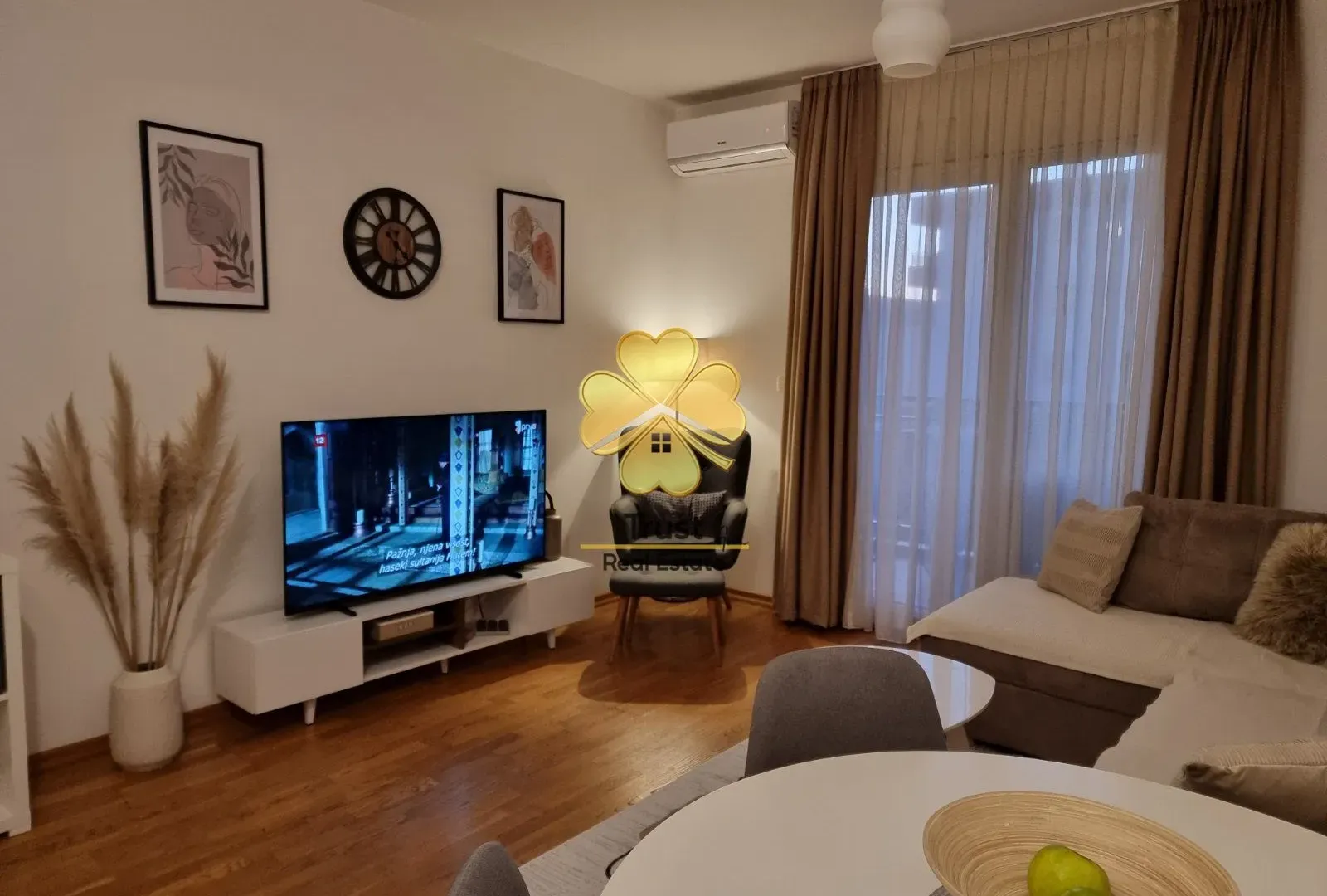 Rent, studio apartment, 31m², Ljubović, Podgorica