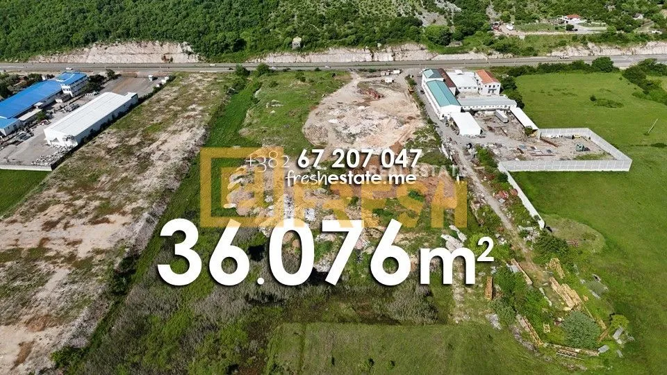 Prodaja, plac, 36076m², Mareza, Podgorica