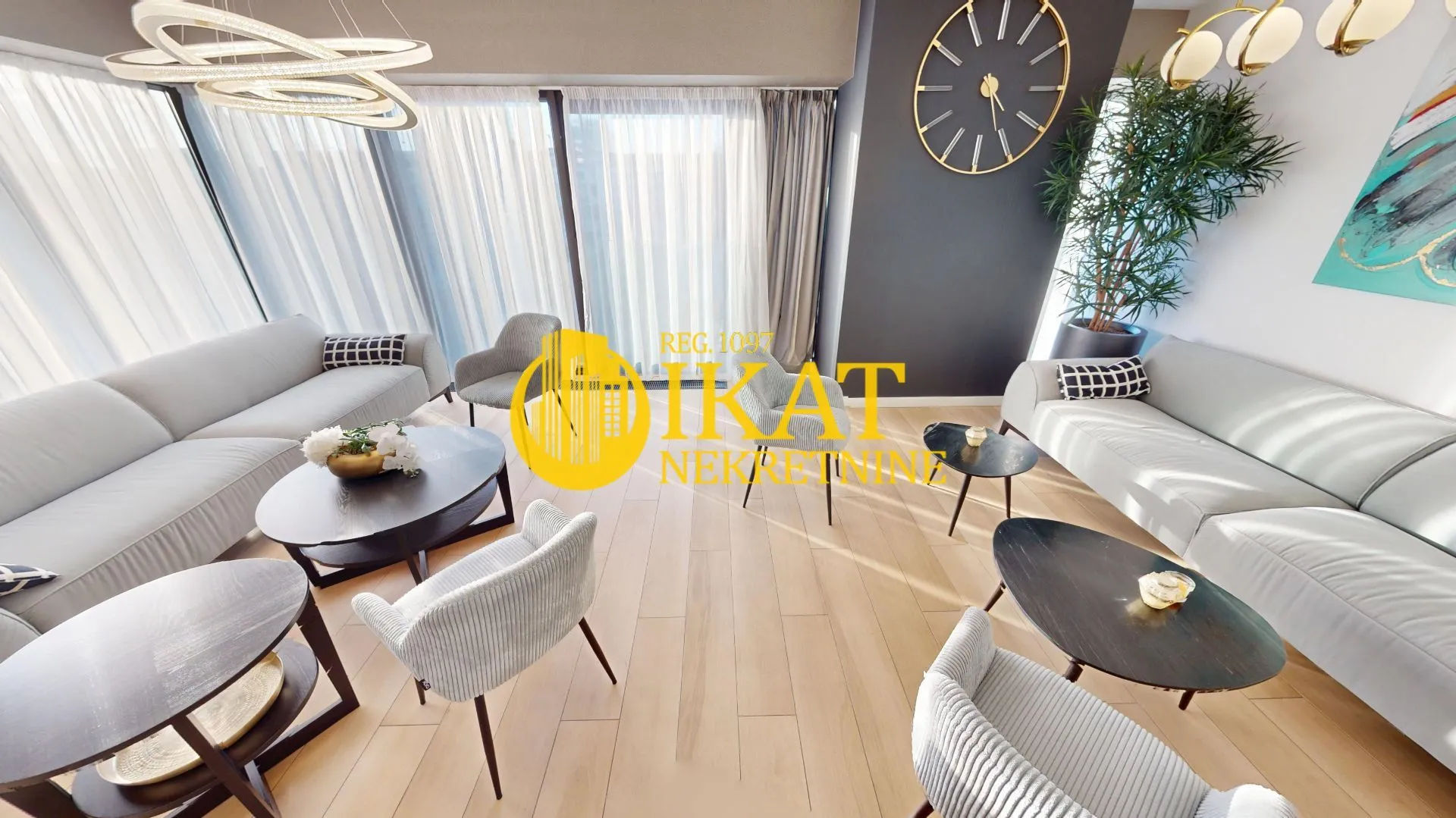 Sale, four bedroom apartment, 124m², Novi Beograd Blok 65, Novi Beograd Sve Podlokacije