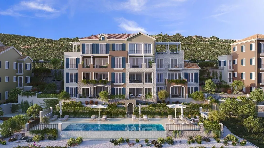 Prodaja, jednosoban stan, 70m², Luštica, Tivat