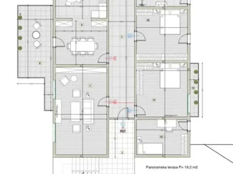 Sale, two bedroom apartment, 177m², Šušanj, Bar - image 11