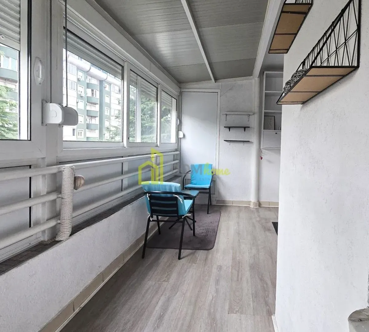 Izdavanje, jednosoban stan, 47m², Stari Aerodrom, Podgorica