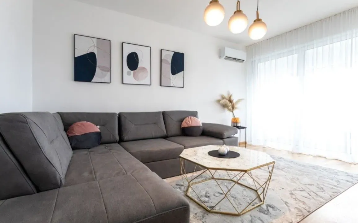 Rent, one bedroom apartment, 55m², Gintaš, Podgorica