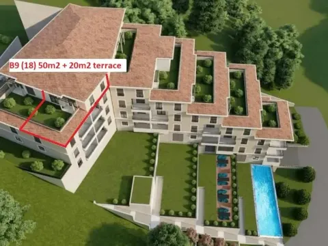 Sale, two bedroom apartment, 56m², Budva, Crna Gora - image 4