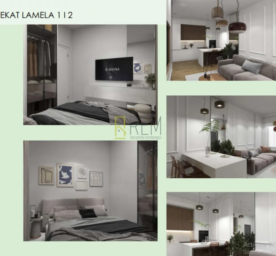 Prodaja, jednosoban stan, 55m², Donja Gorica, Podgorica