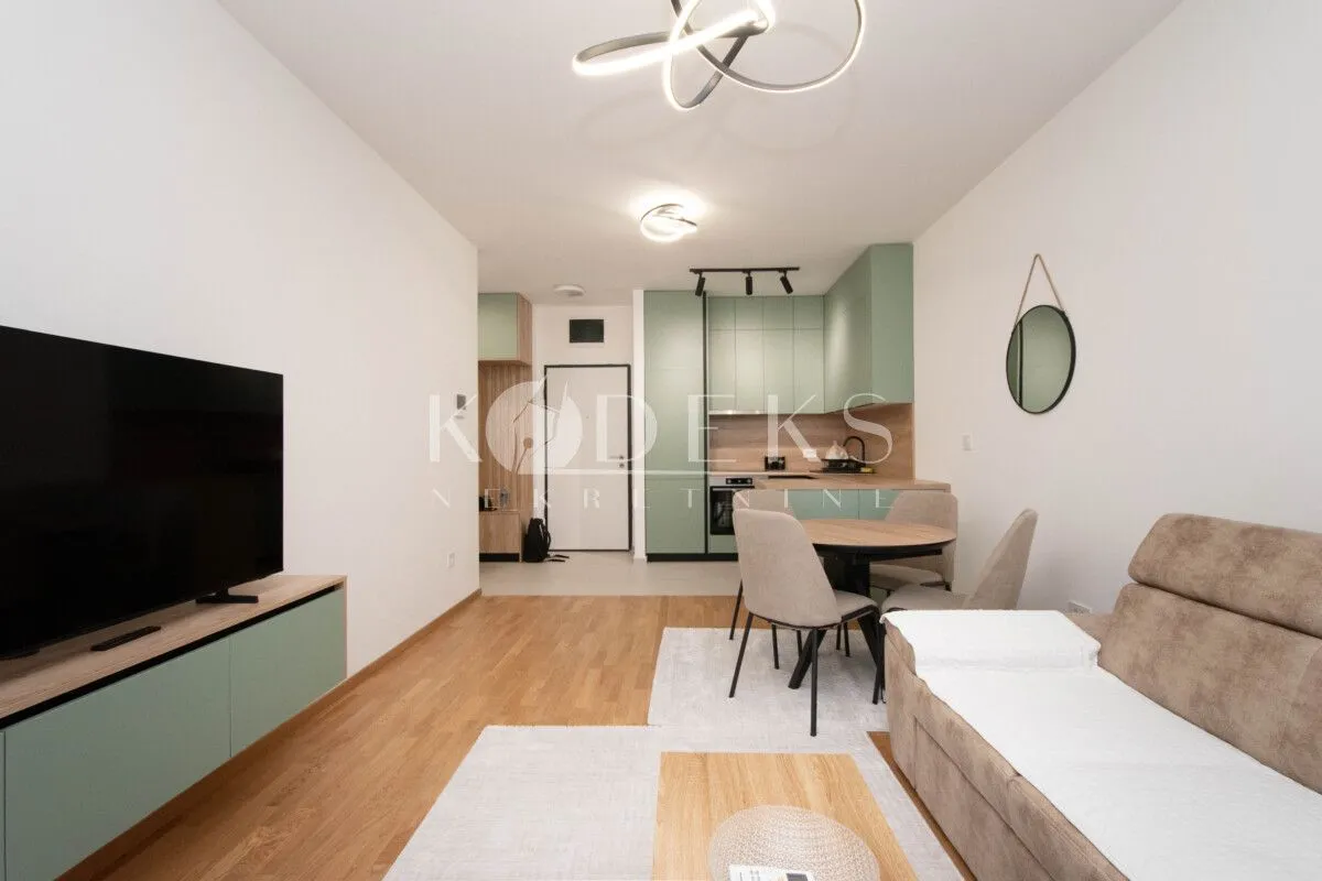 Rent, one bedroom apartment, 48m², Stari Aerodrom, Podgorica