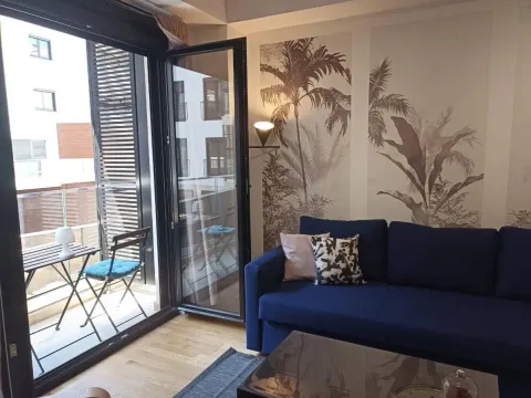 Izdavanje, jednosoban stan, 46m², Centar, Tivat