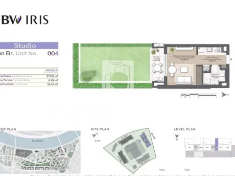 Prodaja, jednosoban stan, 33m², Savski Venac, Beograd