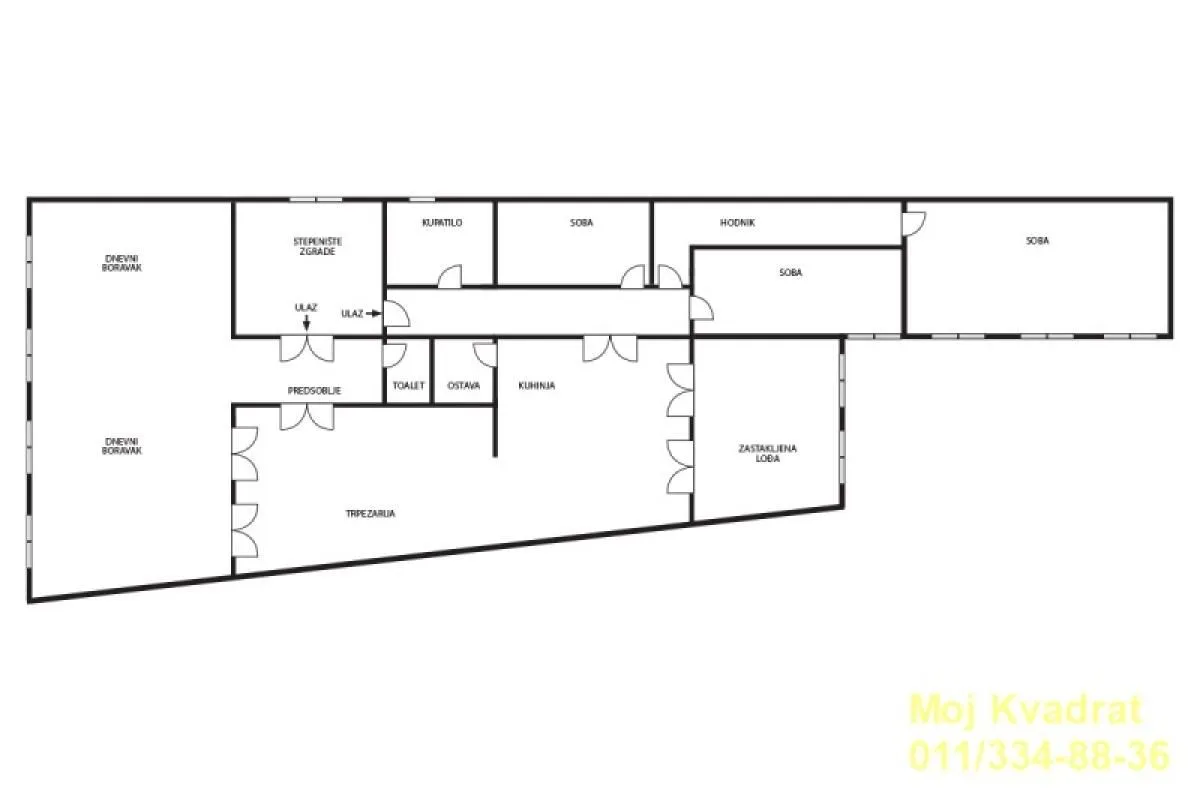 Prodaja, stan, 241m², Stari Grad, Beograd