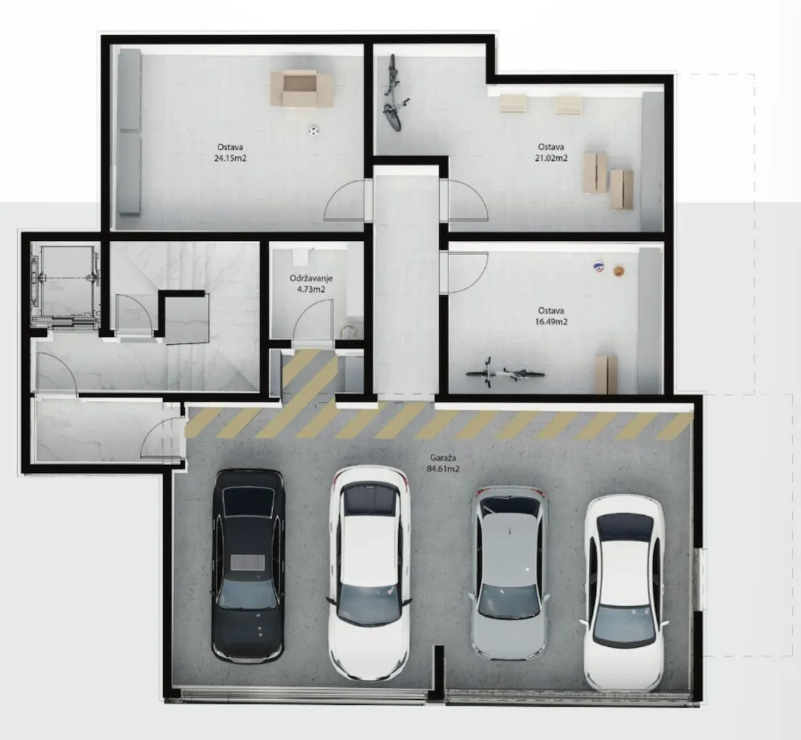 Prodaja, stan, 165m², Donja Gorica, Podgorica