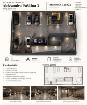Prodaja, jednosoban stan, 45m², Stari Aerodrom, Podgorica - image 2