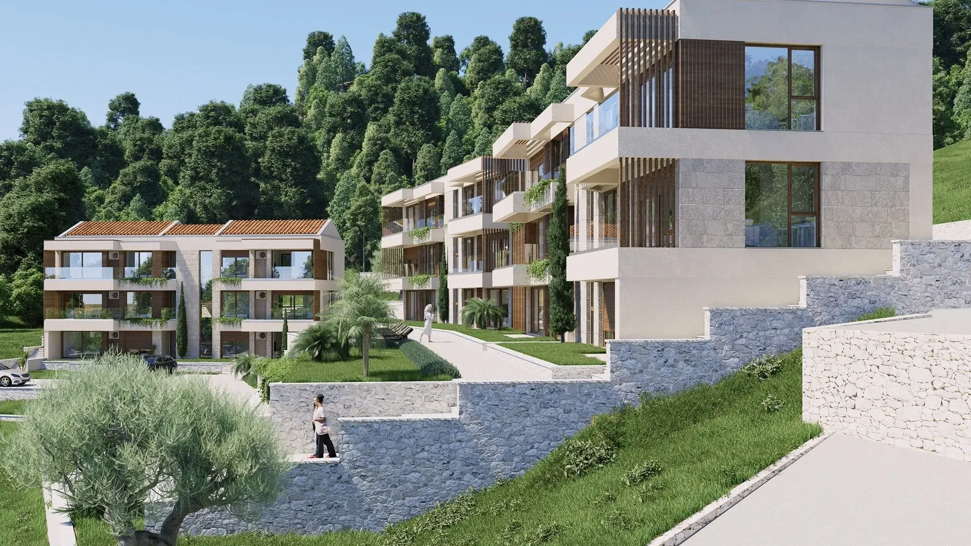 Sale, apartment, 54m², Blizikuće, Budva