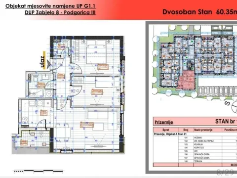 Sale, one bedroom apartment, 49m², Zabjelo, Podgorica - image 6