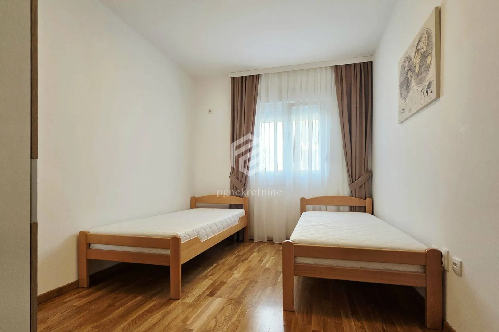 Izdavanje, dvosoban stan, 58m², Tuški Put, Podgorica