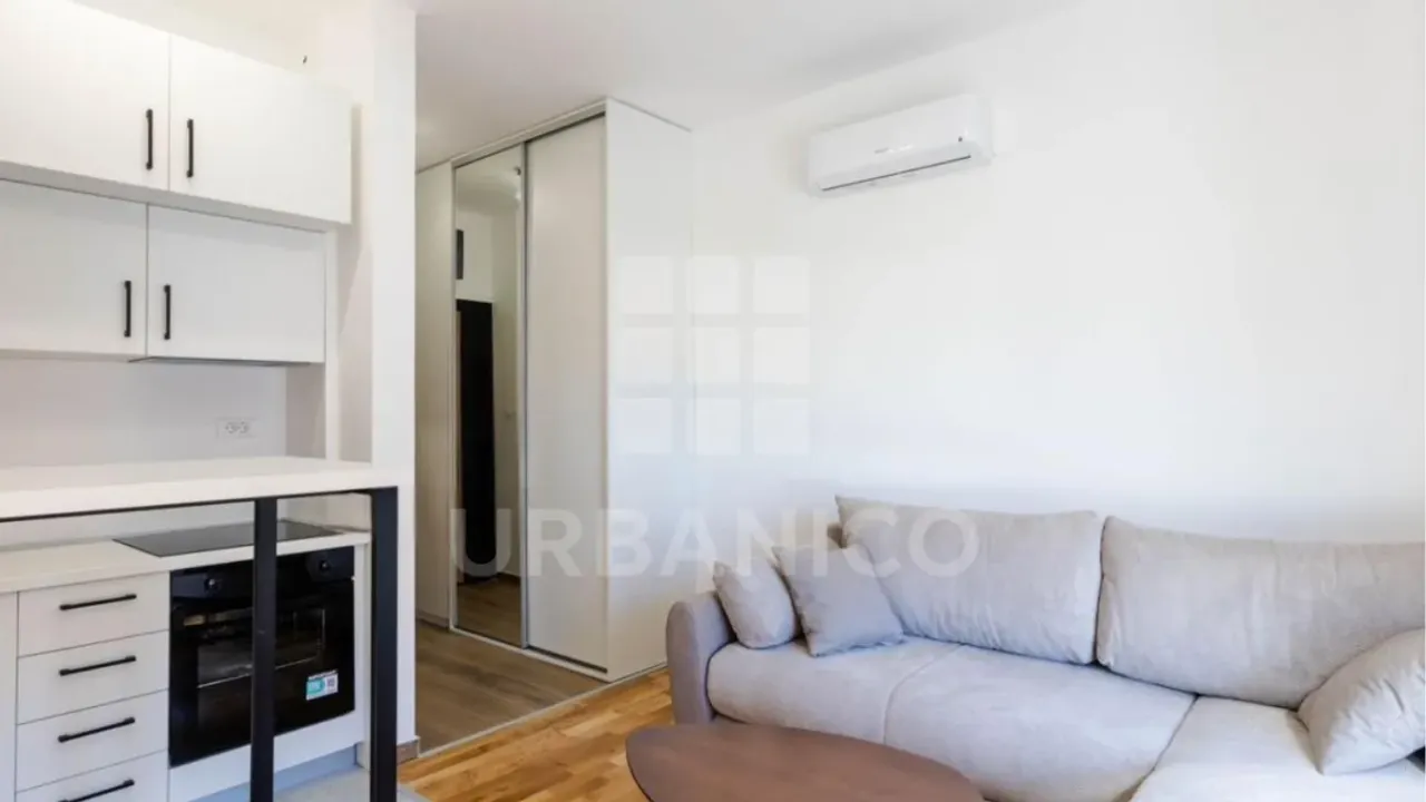Rent, studio apartment, 21m², Tološi, Podgorica
