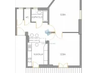 Izdavanje, dvosoban stan, 70m², Stari Grad, Beograd - image 14