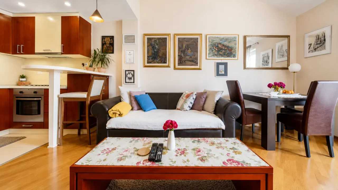 Rent, one bedroom apartment, 52m², Preko Morače, Podgorica