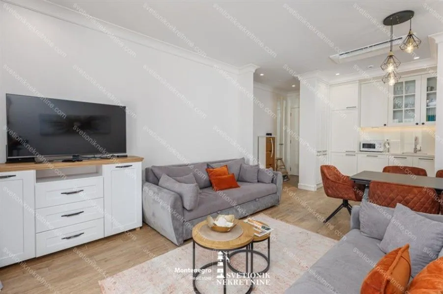 Prodaja, dvosoban stan, 50m², Luštica Bay, Tivat