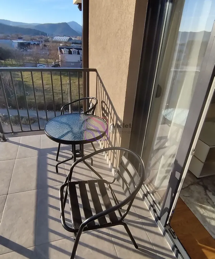 Rent, one bedroom apartment, 40m², Zabjelo, Podgorica