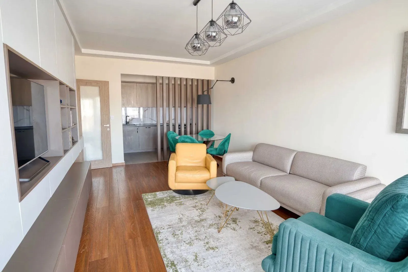 Rent, two bedroom apartment, 72m², Master Kvart, Podgorica