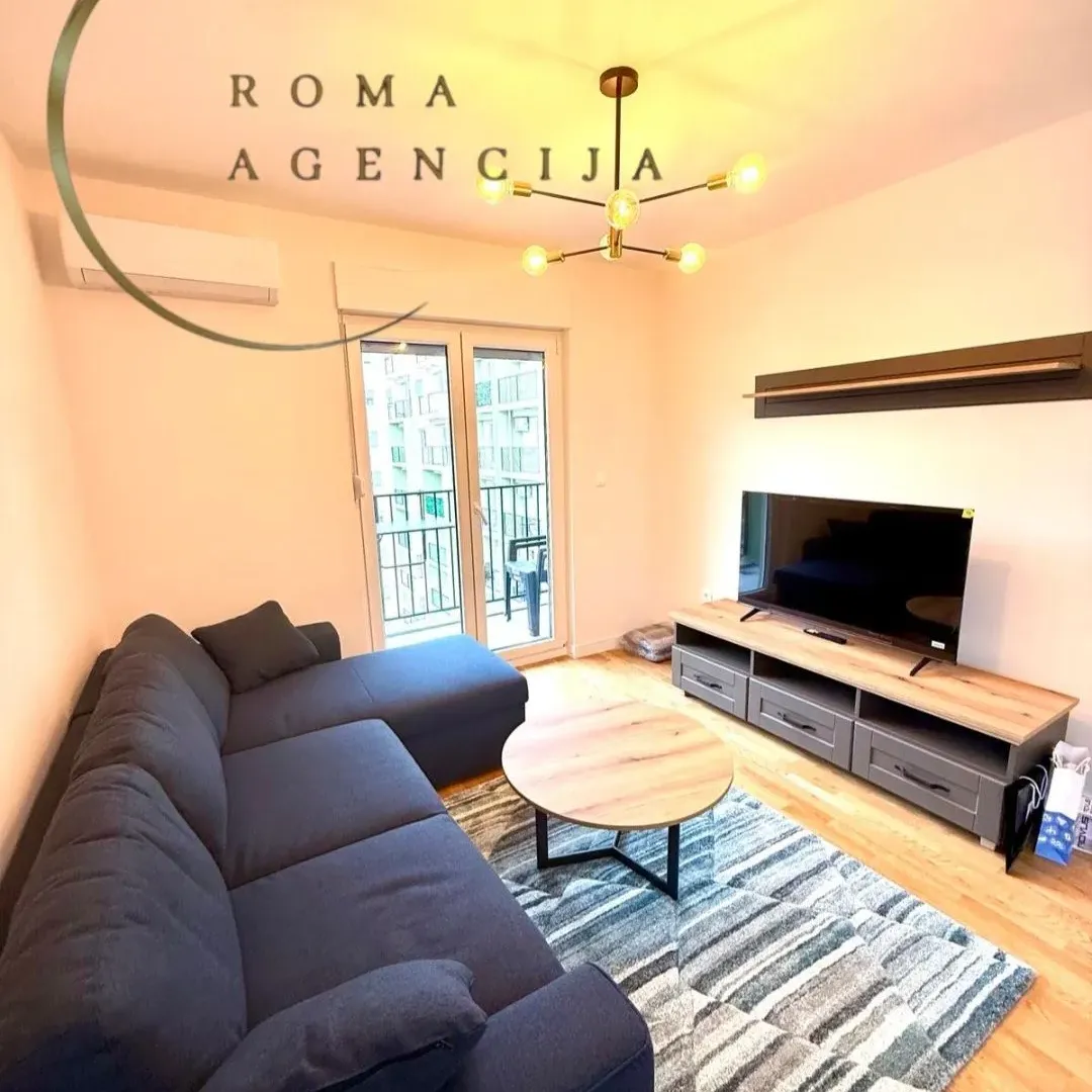 Rent, one bedroom apartment, 42m², Pobrežje, Podgorica