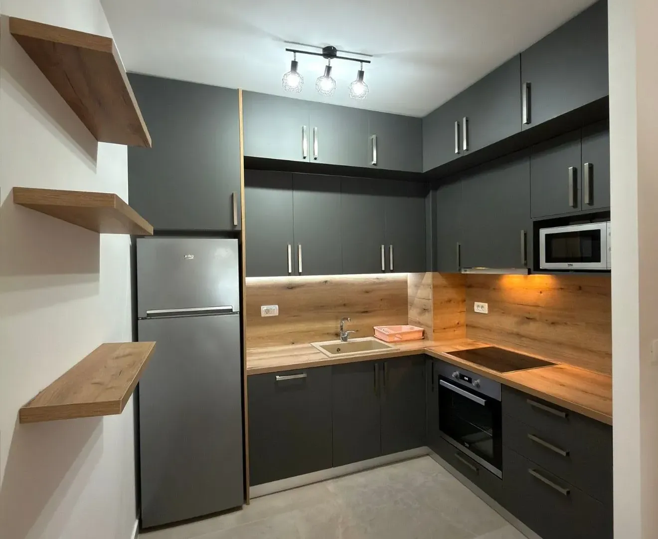 Rent, two bedroom apartment, 48m², City Kvart, Podgorica