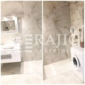 Колаж слика купатила са умиваоником и туш кабином. - image 8