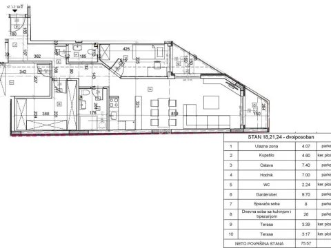 Prodaja, dvosoban stan, 76m², Voždovac Sve Podlokacije, Beograd - image 2