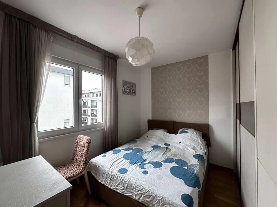 Rent, one bedroom apartment, 47m², Blok 9, Podgorica