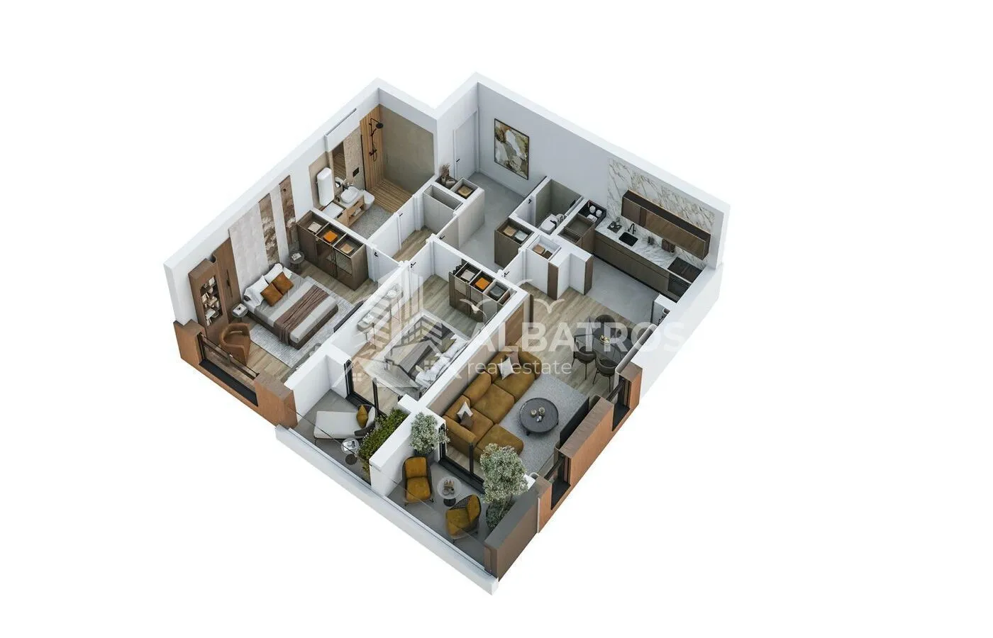 Prodaja, dvosoban stan, 85m², Šušanj, Bar