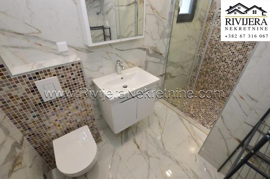 Prodaja, jednosoban stan, 48m², Đenovići, Herceg Novi