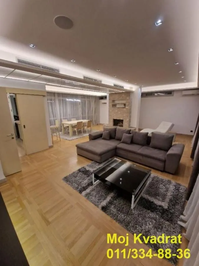 Rent, four bedroom apartment, 148m², Savski Venac, Beograd