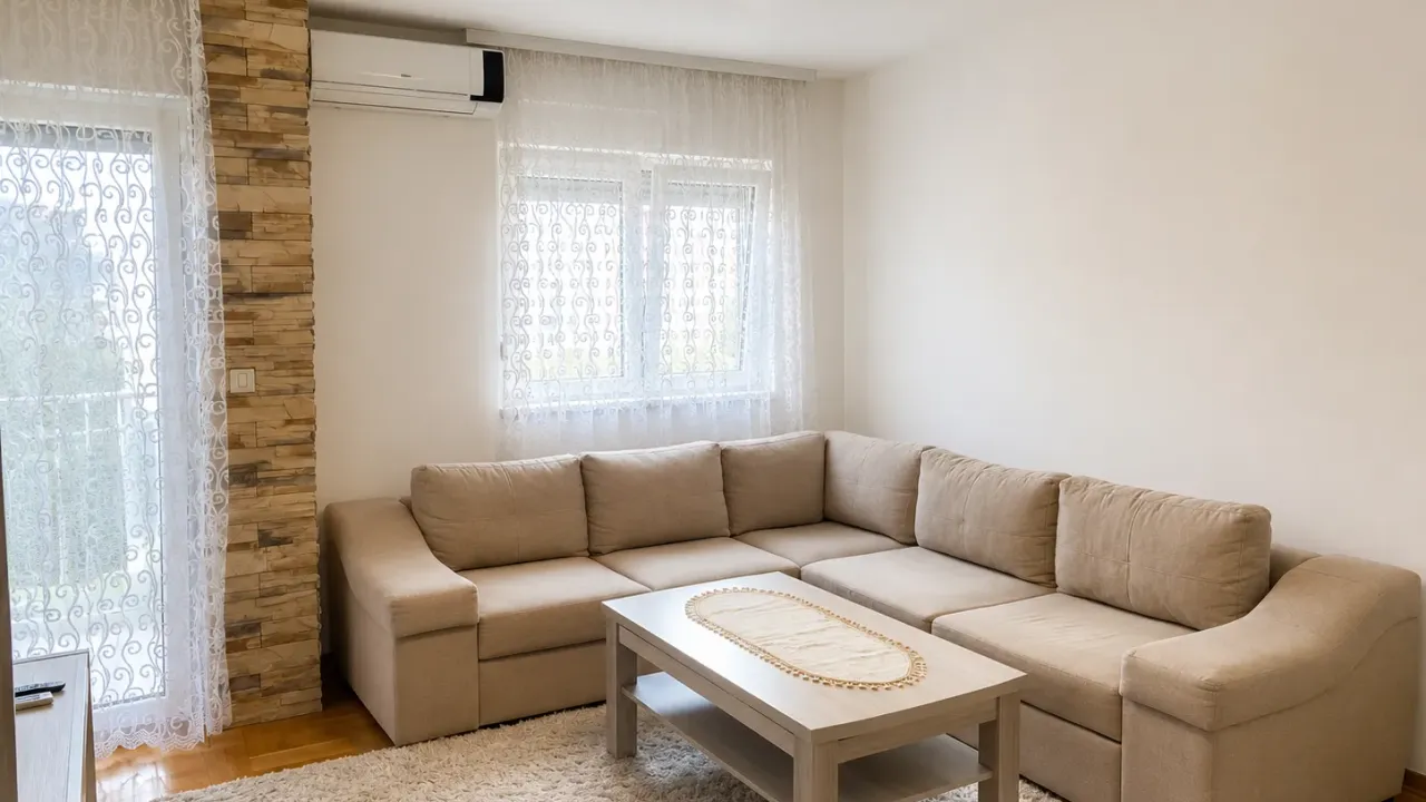 Rent, one bedroom apartment, 45m², Stari Aerodrom, Podgorica