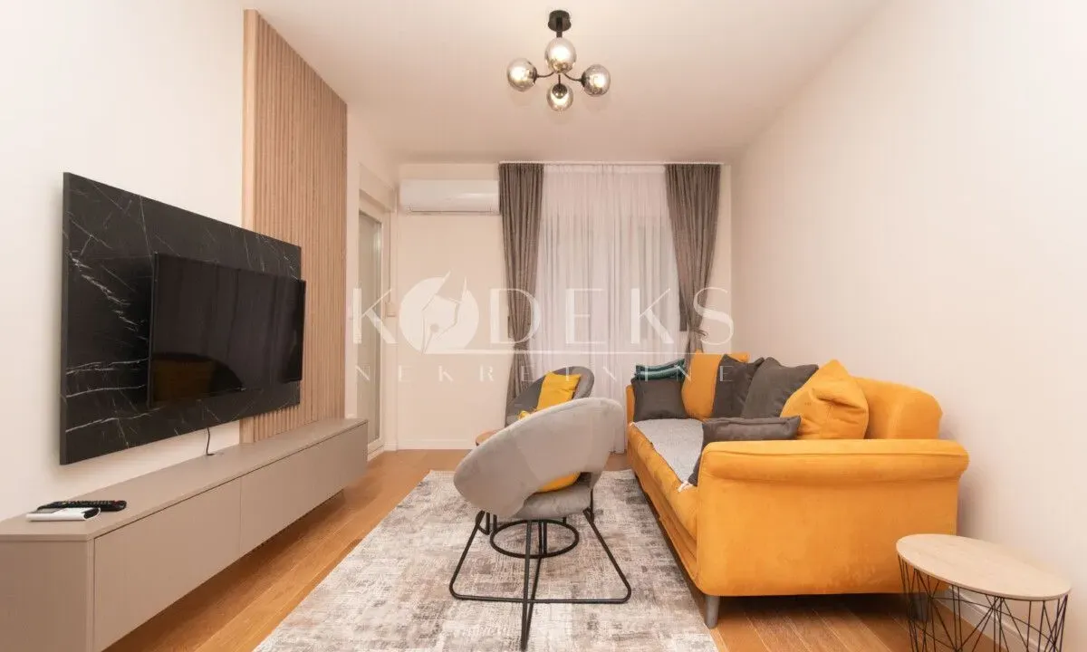 Rent, one bedroom apartment, 46m², Central Point, Podgorica
