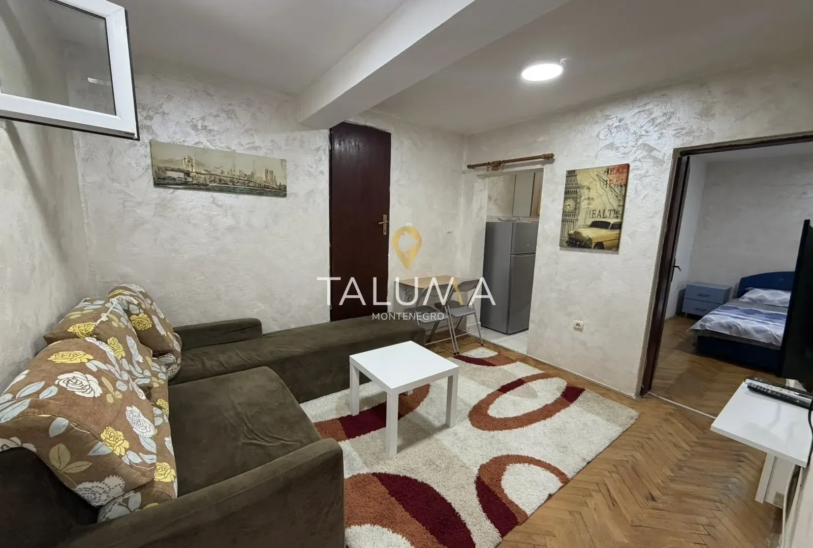 Rent, one bedroom apartment, 40m², Tološi, Podgorica