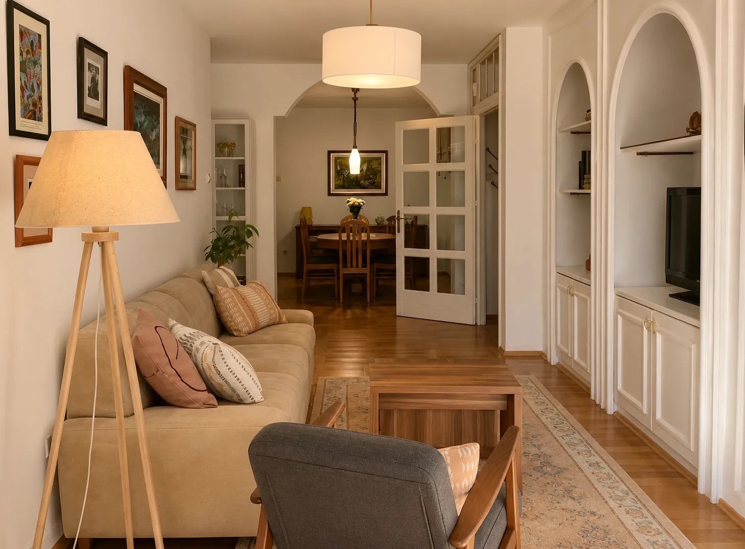 Rent, three bedroom apartment, 110m², Gorica C, Podgorica