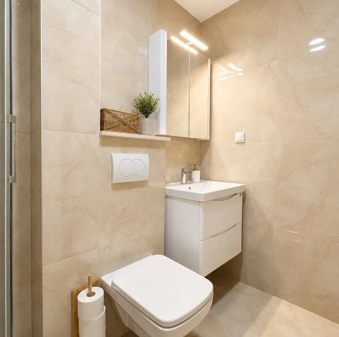Rent, one bedroom apartment, 46m², Ilino, Bar
