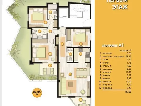 Prodaja, stan, 86m², Bečići, Budva - image 15