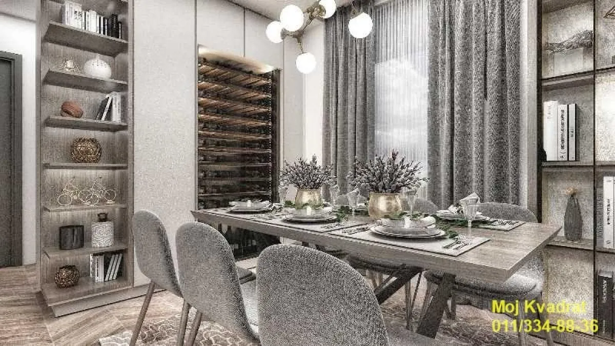 Prodaja, dvosoban stan, 60m², Savski Venac, Beograd