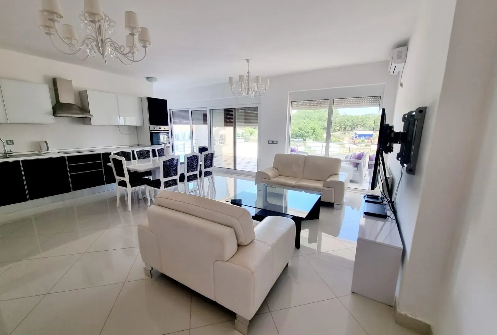 Daily-rent, two bedroom apartment, 120m², Briska Gora, Ulcinj