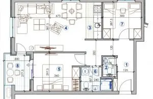 Prodaja, dvosoban stan, 64m², City Kej, Podgorica