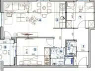 Prodaja, dvosoban stan, 64m², City Kej, Podgorica - image 7